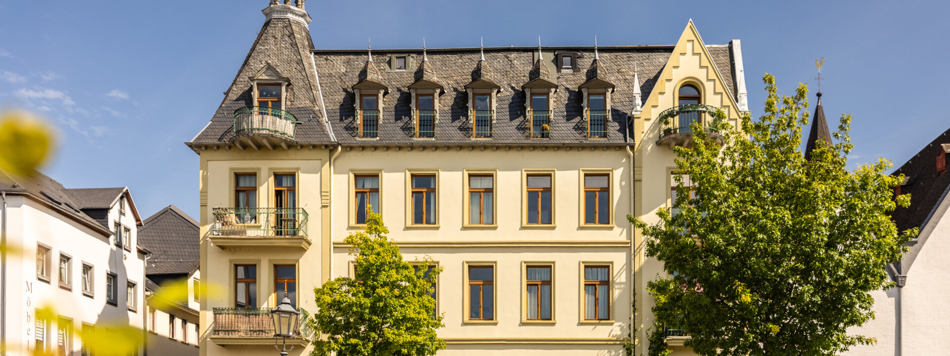 Romantische Architektur in Koblenz-Ehrenbreitstein ©Koblenz-Touristik GmbH, Dominik Ketz