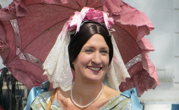 Kaiserin Augusta auf dem Koblenzer Kaiserin Augusta Fest.