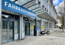 Bicycle parking garage at Koblenz main station © 