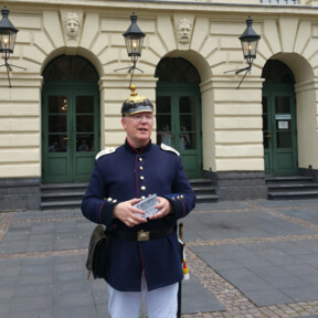 Stadtführer im Kostüm © Koblenz-Touristik GmbH / Johannes Bruchhof
