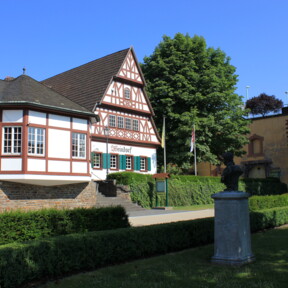 Seitenansicht vom Weindorf in Koblenz  ©Koblenz-Touristik GmbH