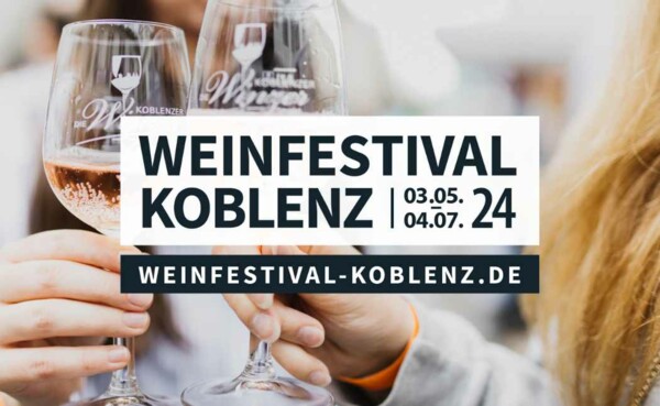 Weinfestival Koblenz am 03.05.2024 bis 04.07.2024 ©Koblenz-Touristik GmbH