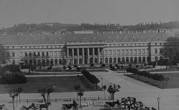 Koblenzer Schloss im Jahr 1860 © Koblenz-Touristik GmbH