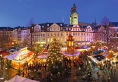 Koblenzer Weihnachtsmarkt auf dem Platz "am Plan" ©Koblenz-Touristik GmbH, Henry Tornow