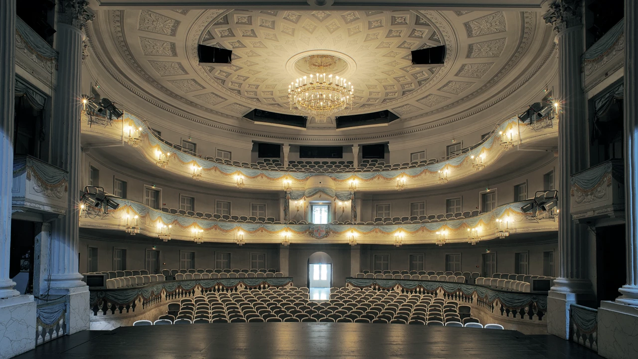 Bühne und Zuschauerbereiche des Theater Koblenz