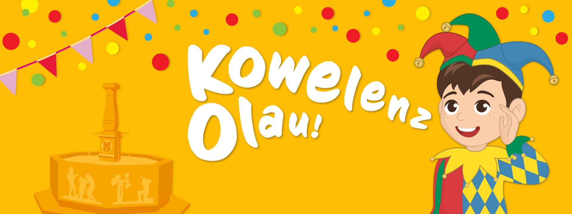 Der Schängel mit dem Titel: ,,Kowelenz Olau" © Koblenz-Touristik GmbH Der Schängel mit dem Titel: ,,Kowelenz Olau" © Koblenz-Touristik GmbH