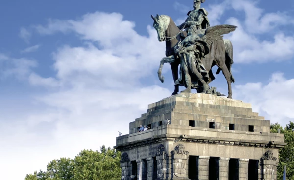 Das Kaiser-Wilhelm-Denkmal am Deutschen Eck