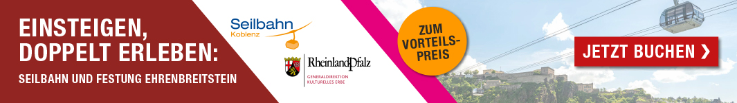 Kombi-Ticket Werbebanner ©Koblenz-Touristik GmbH Kombi-Ticket Werbebanner ©Koblenz-Touristik GmbH