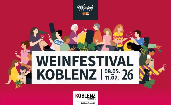 Weinfestival Koblenz 2026 &copy; Koblenz-Touristik GmbH