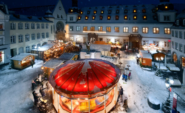 Koblenzer Weihnachtsmarkt auf dem Jesuitenplatz in Koblenz ©Koblenz-Touristik GmbH, Gauls