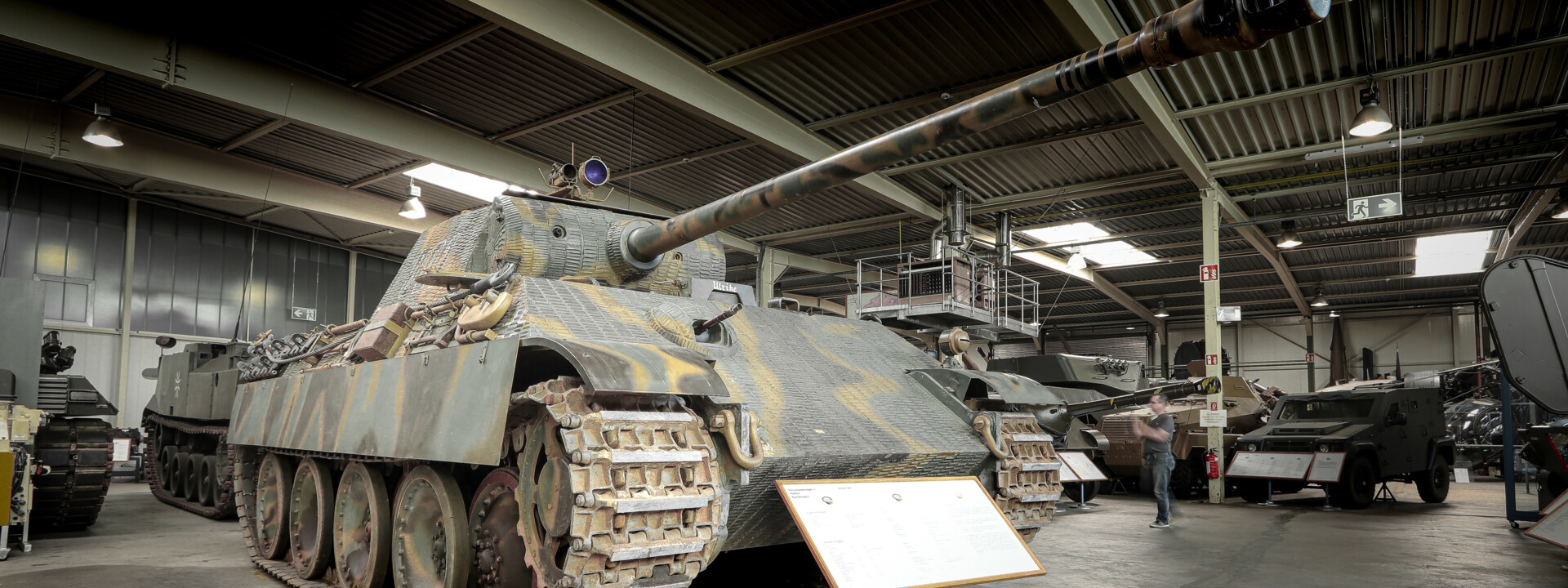 Panzer V Panther in der Wehrtechnischen Studiensammlung  ©Koblenz-Touristik GmbH, Johannes Bruchhof 