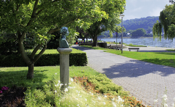 Lenné Denkmal in den Rheinanlagen © Koblenz-Touristik GmbH, Swantje Nickolay