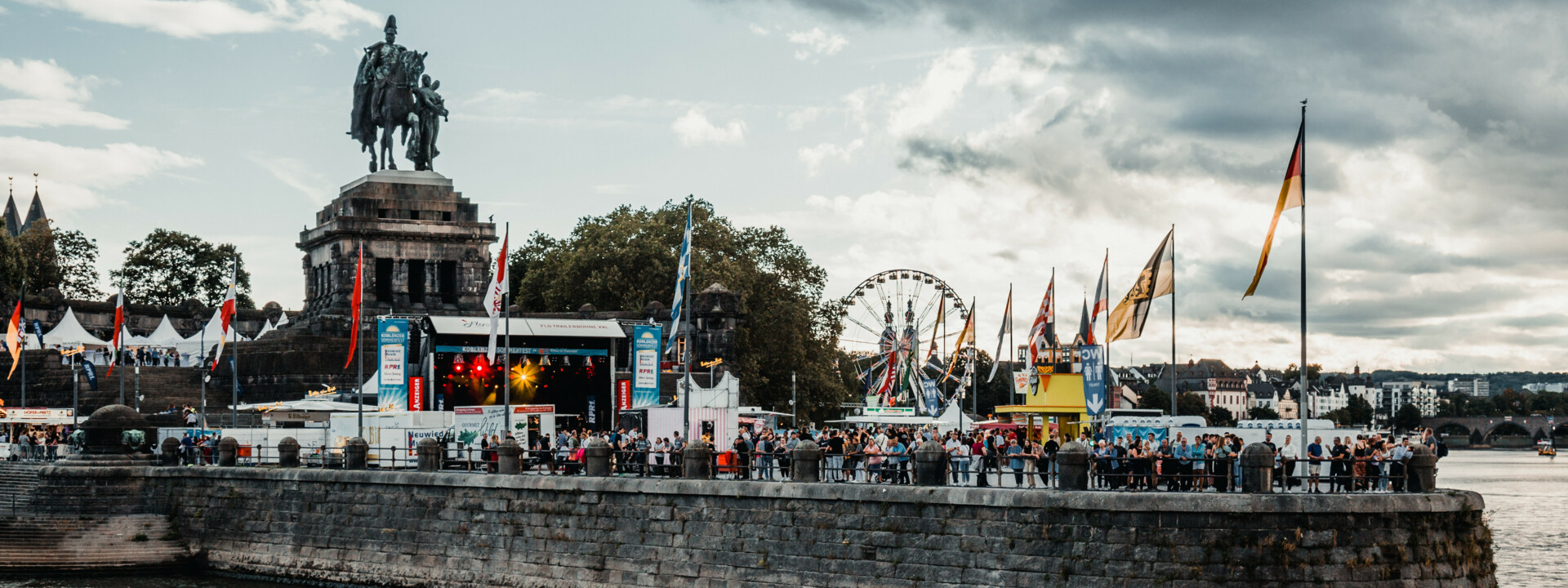 Deutsches Eck an Rhein in Flammen  &copy; Koblenz-Touristik GmbH, Radosav Pavićević