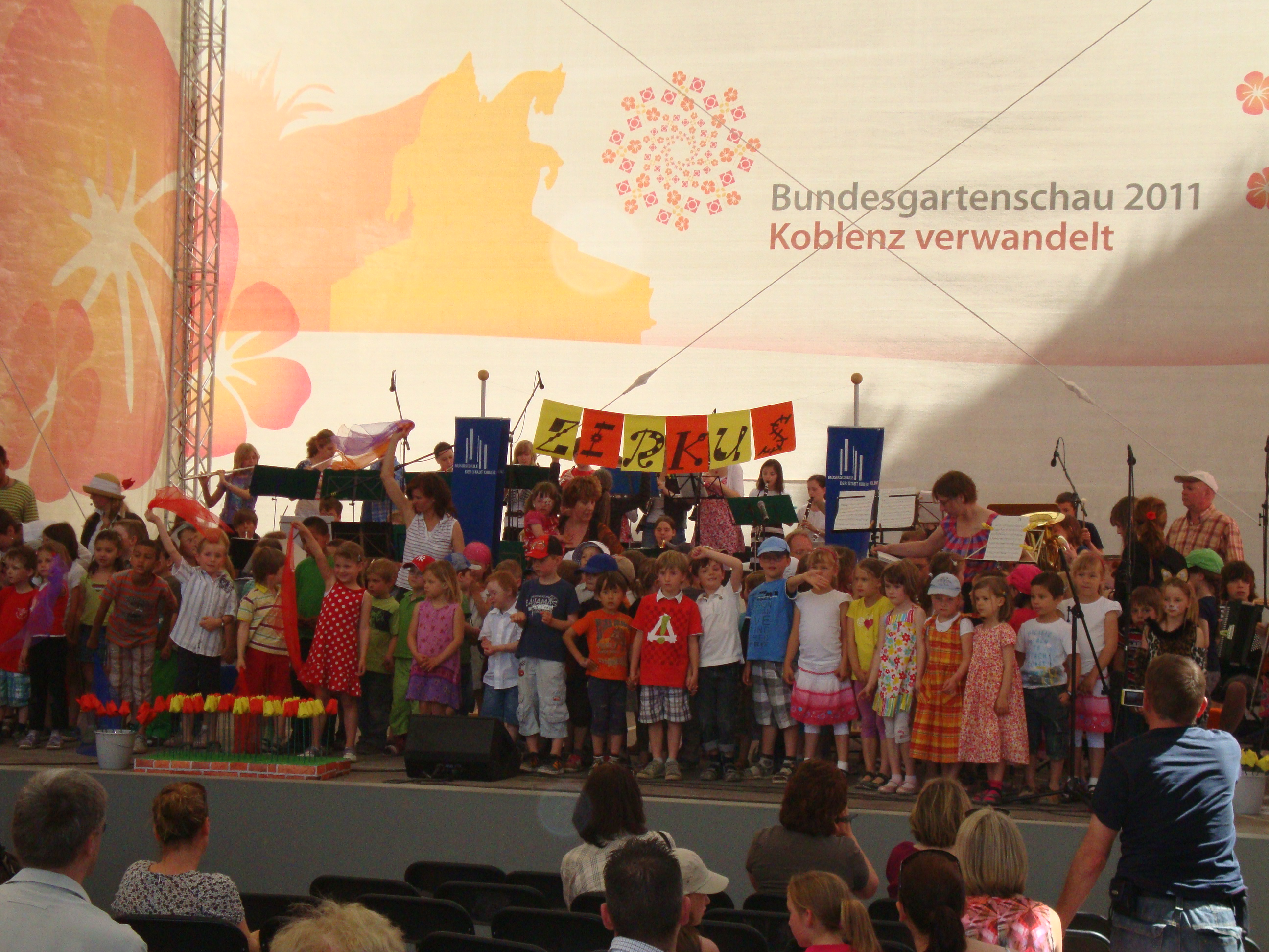 Kinderkonzert auf der Buga 2011 © 