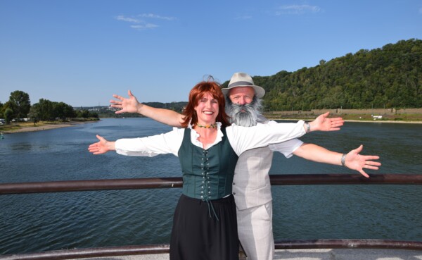 Mosella und Rhenus am Confluentes © Tobias Burchert