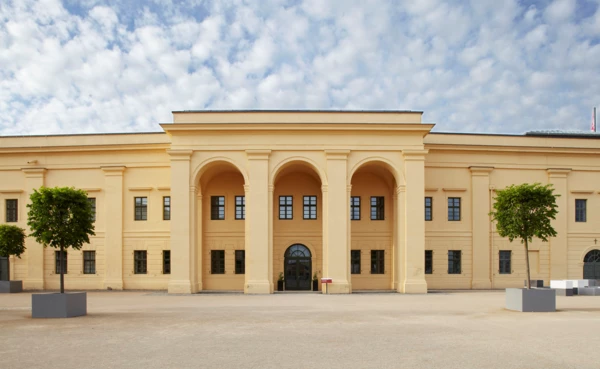 Haupteingang des Landesmuseums in Koblenz