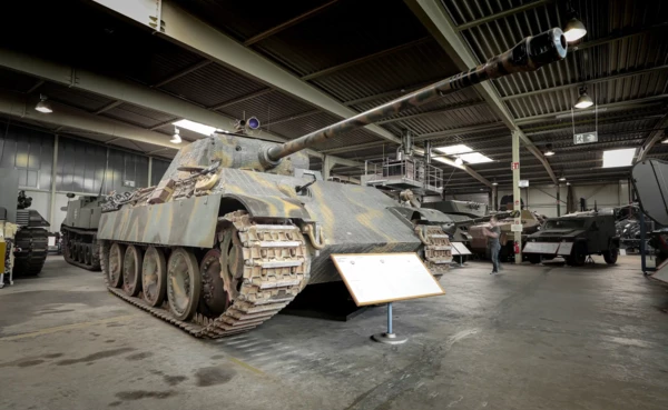 Panzer V Panther in der Wehrtechnischen Studiensammlung © Koblenz-Touristik GmbH, Johannes Bruchhof Panzer V Panther in der Wehrtechnischen Studiensammlung © Koblenz-Touristik GmbH, Johannes Bruchhof