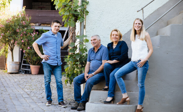 Familie Müller vom Weingut Toni Müller aus Koblenz-Güls ©