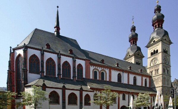 Liebfrauenkirche in de Altstadt van Koblenz ©