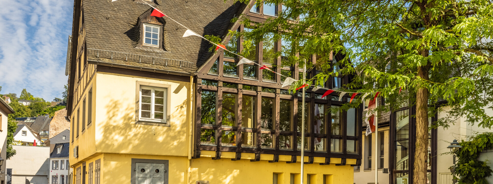 Mutter-Beethoven-Haus im Koblenzer Stadtteil Ehrenbreitstein ©Rheinland-Pfalz Tourismus GmbH, Dominik Ketz Mutter-Beethoven-Haus im Koblenzer Stadtteil Ehrenbreitstein ©Rheinland-Pfalz Tourismus GmbH, Dominik Ketz