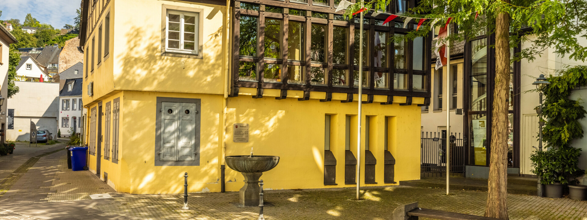 Mutter-Beethoven-Haus im Koblenzer Stadtteil Ehrenbreitstein ©Rheinland-Pfalz Tourismus GmbH, Dominik Ketz Mutter-Beethoven-Haus im Koblenzer Stadtteil Ehrenbreitstein ©Rheinland-Pfalz Tourismus GmbH, Dominik Ketz