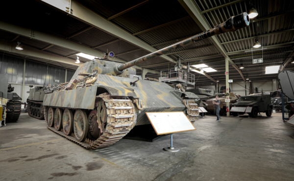 Panzer V Panther in der Wehrtechnischen Studiensammlung  ©Koblenz-Touristik GmbH, Johannes Bruchhof 