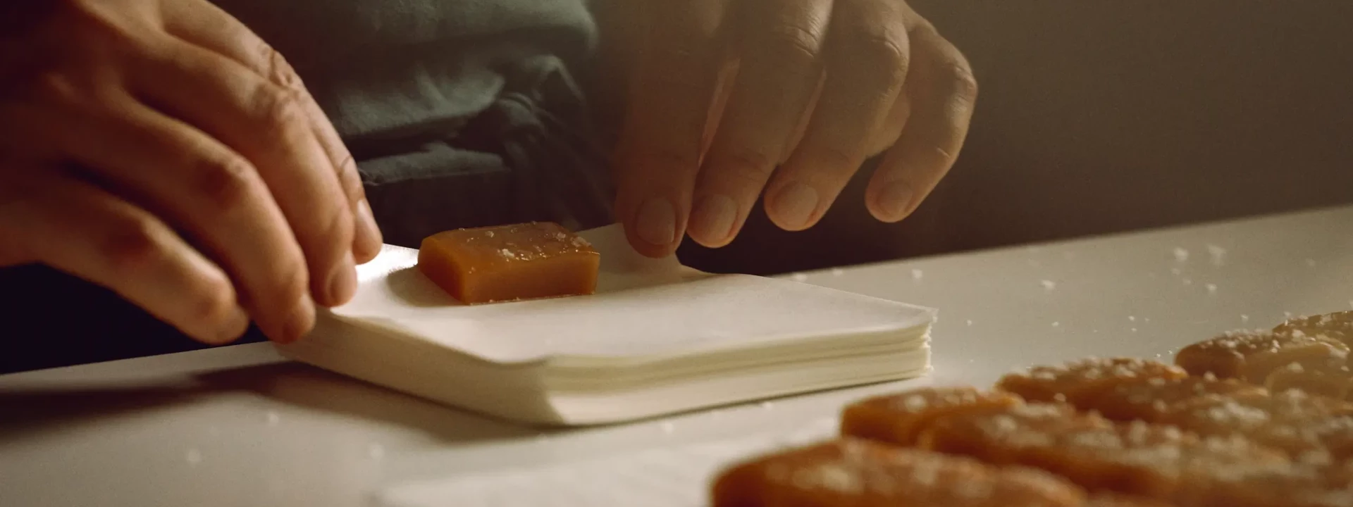 Karamel van Fr&auml;ulein Diehl is gesneden &copy; Philip Bruederle 